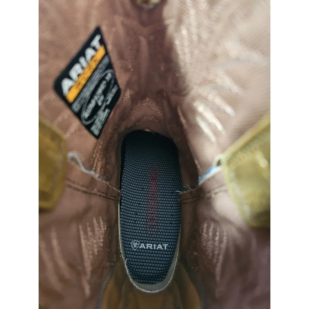 Ariat high been cleaning